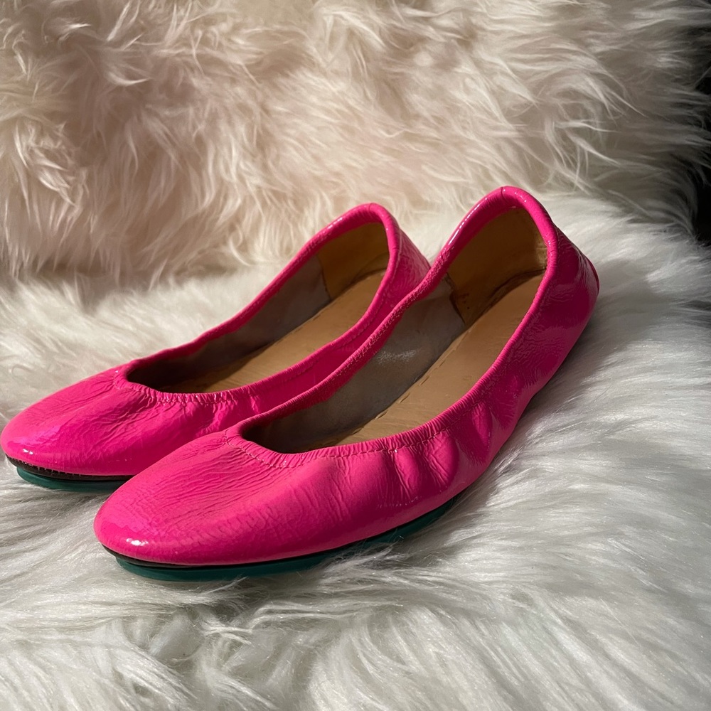 Pop Pink Tieks 9